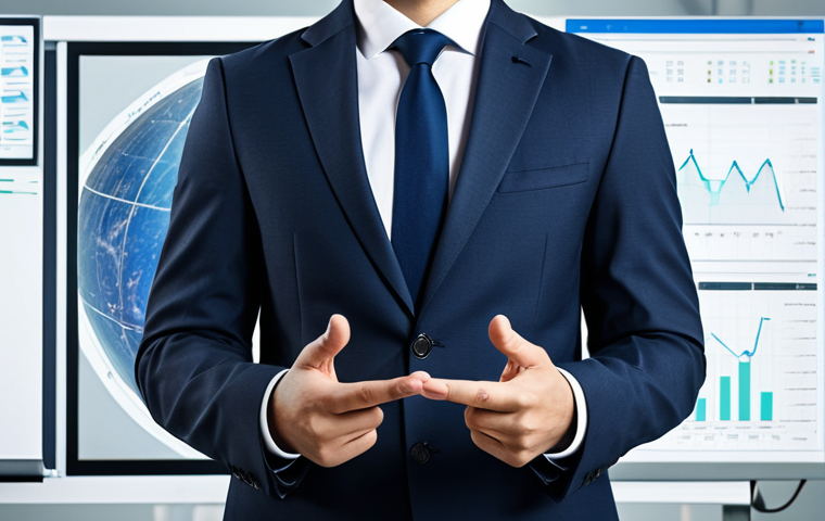 A professional individual, fully clothed in a modest business suit, actively engaged in a modern, forward-thinking learning environment. The subject is looking at a subtle holographic interface, surrounded by contemporary professional tools. The image conveys continuous learning and adaptation, with a focus on innovation. safe for work, appropriate content, professional, perfect anatomy, correct proportions, natural pose, well-formed hands, proper finger count, natural body proportions, professional photography, high quality.